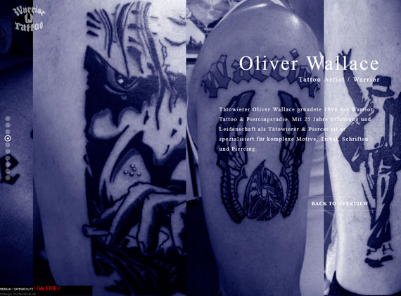 Website Warrior Tattoo