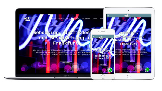 Webdesign mit Responsieve Bundesweit