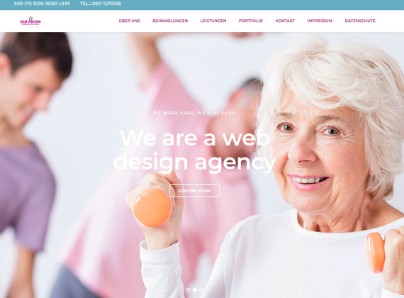 Webdesigned im2tenstock saif-physio